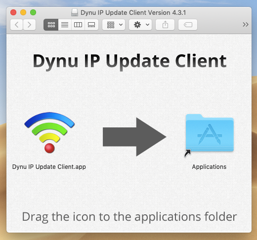 Dynu IP Update Client Activity