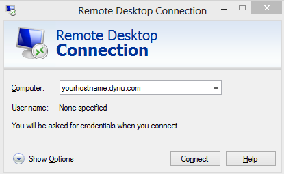 Port Forwarding for Remote Desktop