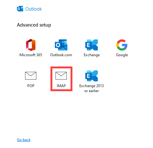 Outlook Setup