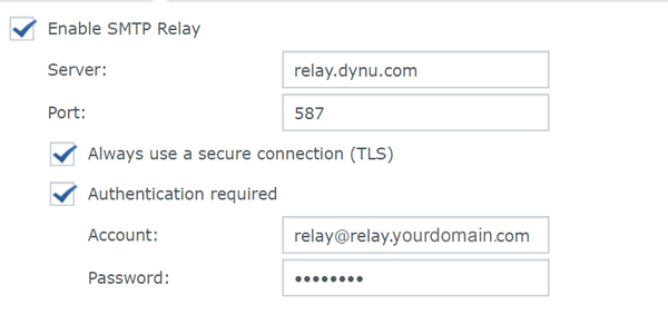 Mail Plus alternate email server port